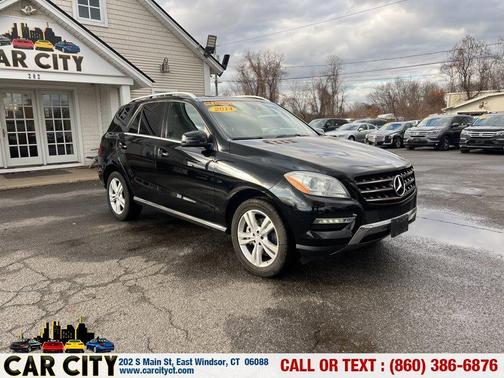 Black 2014 Mercedes-Benz M-Class ML 350 4MATIC