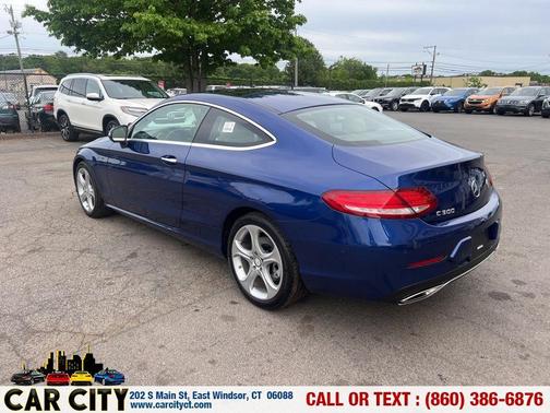 Blue 2017 Mercedes-Benz C-Class C 300