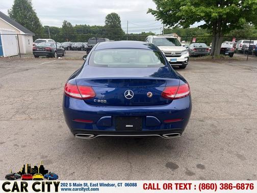 Blue 2017 Mercedes-Benz C-Class C 300