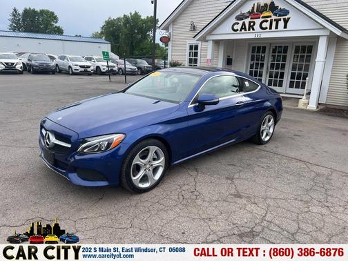 Blue 2017 Mercedes-Benz C-Class C 300
