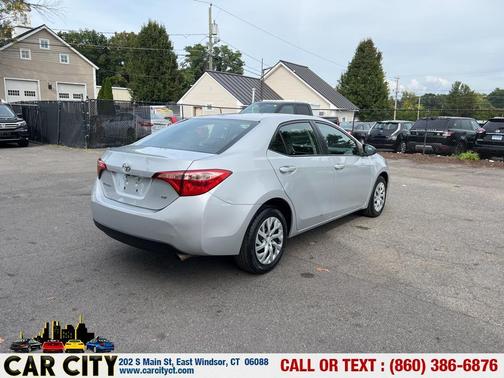 Silver 2018 Toyota Corolla LE