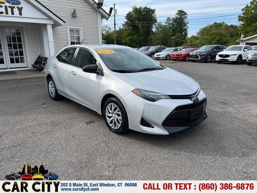 Silver 2018 Toyota Corolla LE