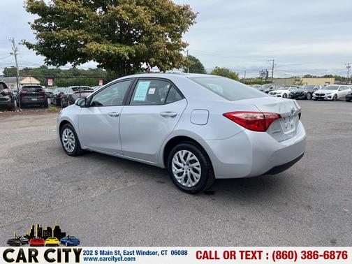 Silver 2018 Toyota Corolla LE