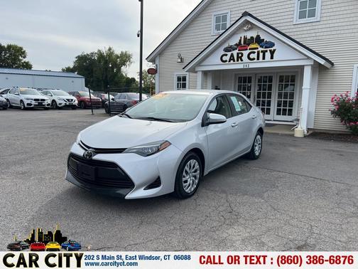 Silver 2018 Toyota Corolla LE
