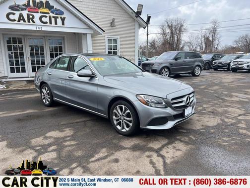 Gray 2016 Mercedes-Benz C-Class C 300 4MATIC Sport