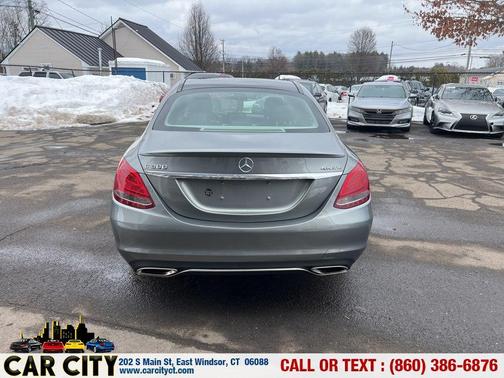 Gray 2016 Mercedes-Benz C-Class C 300 4MATIC Sport