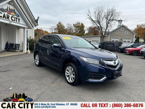 Blue 2017 Acura RDX Technology Package