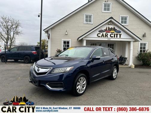 Blue 2017 Acura RDX Technology Package