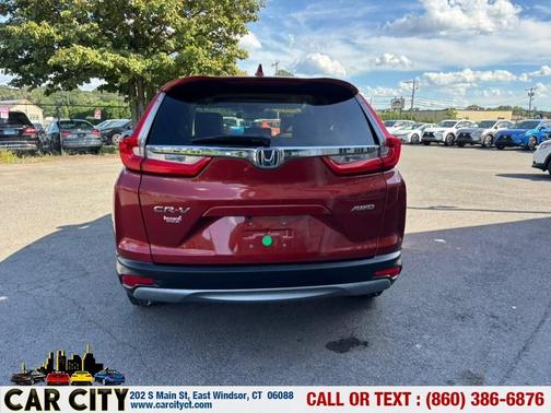 Red 2017 Honda CR-V EX-L