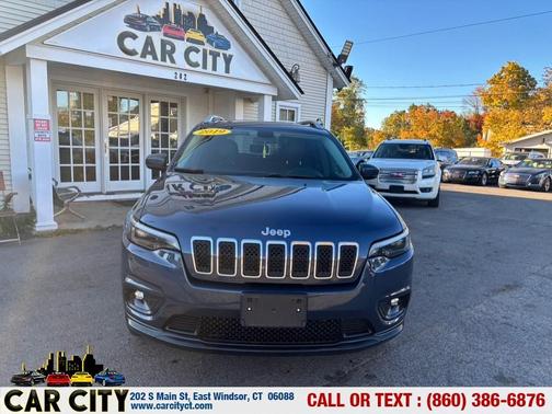 Blue 2019 Jeep Cherokee Latitude Plus