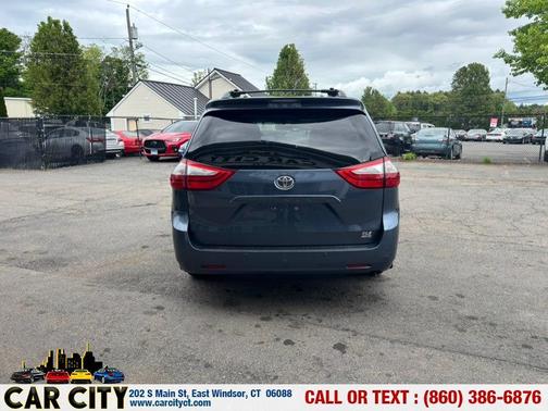 Blue 2015 Toyota Sienna XLE Premium