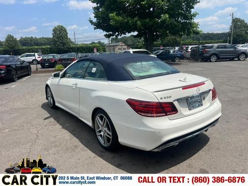 White 2016 Mercedes-Benz E-Class E 550