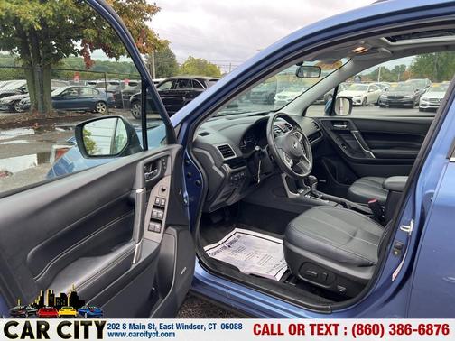 Blue 2018 Subaru Forester 2.0XT Touring