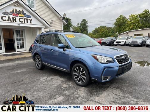 Blue 2018 Subaru Forester 2.0XT Touring
