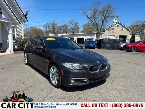 Black 2016 BMW 535 i xDrive