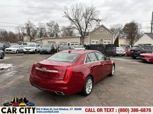 Red 2015 Cadillac CTS 3.6L Luxury
