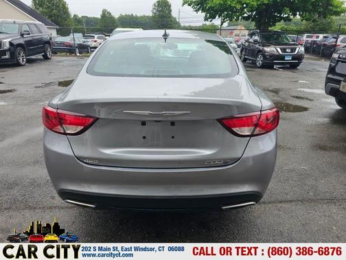Gray 2015 Chrysler 200 S