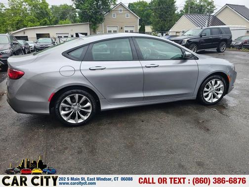 Gray 2015 Chrysler 200 S