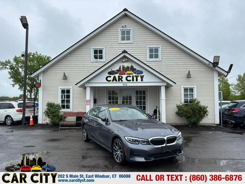 Gray 2021 BMW 330 i xDrive