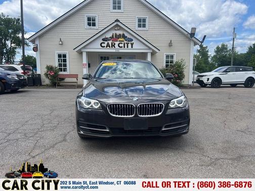 Gray 2014 BMW 528 i xDrive