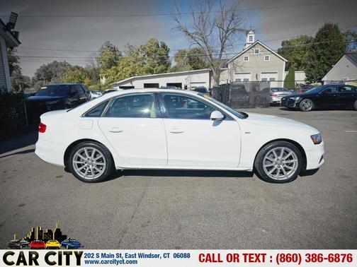 White 2016 Audi A4 2.0T Premium