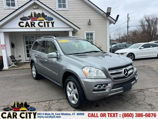Gray 2011 Mercedes-Benz GL-Class GL 450 4MATIC