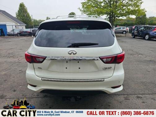 Majestic White 2019 INFINITI QX60 Luxe