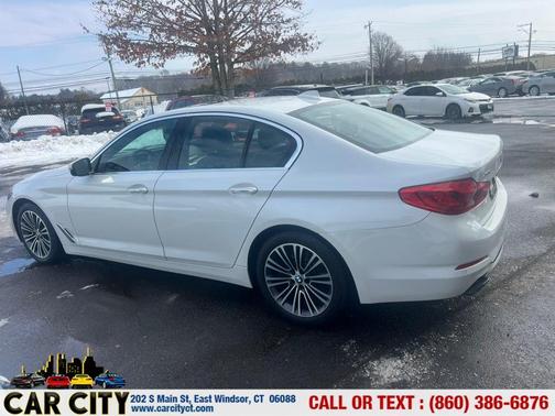 White 2018 BMW 540 i xDrive
