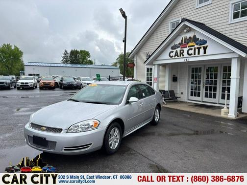 Silver 2014 Chevrolet Impala Limited LS