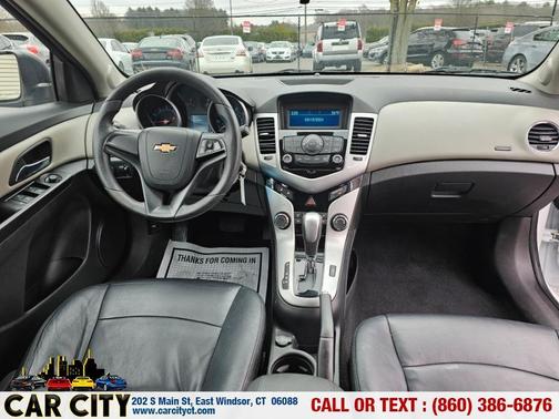 White 2014 Chevrolet Cruze LS