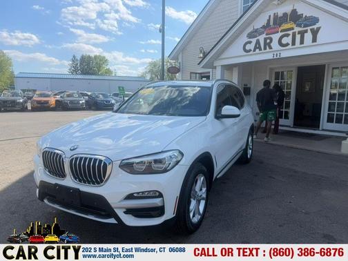 White 2019 BMW X3 xDrive30i