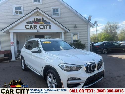 White 2019 BMW X3 xDrive30i