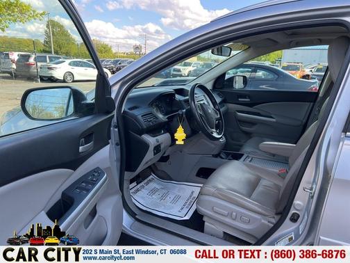Silver 2014 Honda CR-V EX-L