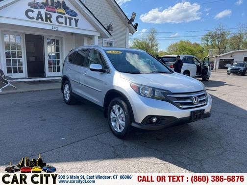 Silver 2014 Honda CR-V EX-L