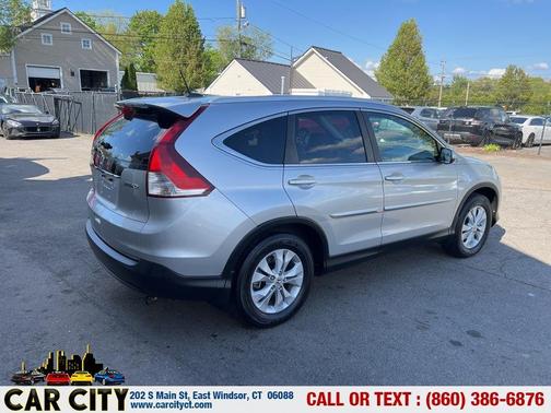 Silver 2014 Honda CR-V EX-L