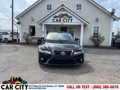 Black 2014 Lexus IS 350 Base