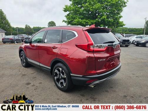 Maroon 2017 Honda CR-V Touring