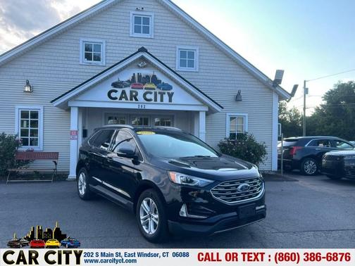Black 2020 Ford Edge SEL