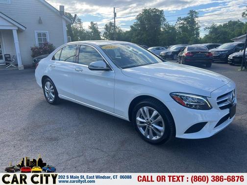 White 2019 Mercedes-Benz C-Class C 300 4MATIC