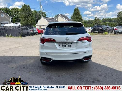 White 2017 Acura RDX Technology Package