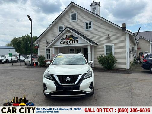 White 2020 Nissan Murano Platinum