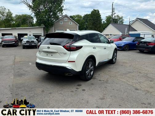 White 2020 Nissan Murano Platinum