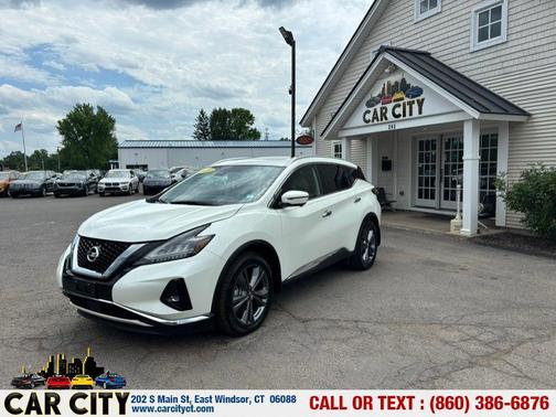 White 2020 Nissan Murano Platinum