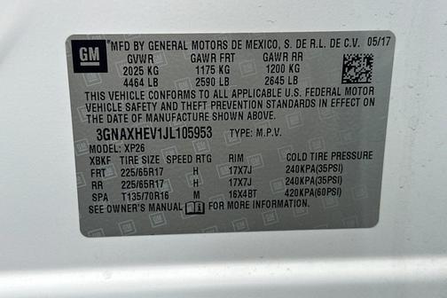 2018 Chevrolet Equinox LS