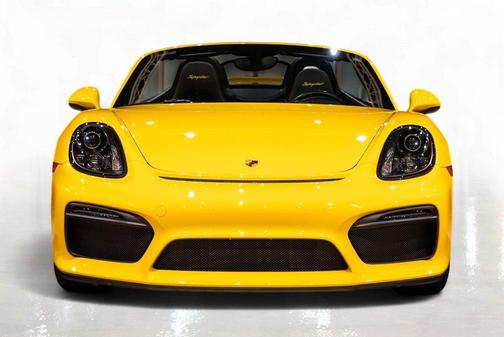 Racing Yellow 2016 Porsche Boxster Spyder