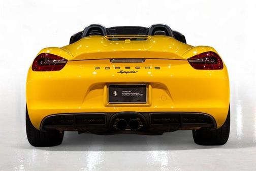 Racing Yellow 2016 Porsche Boxster Spyder