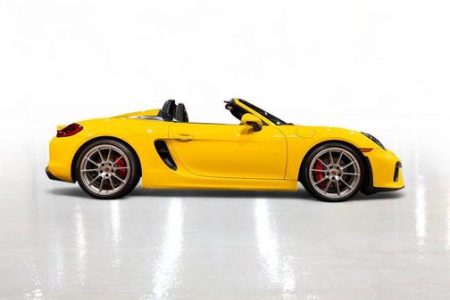 Racing Yellow 2016 Porsche Boxster Spyder