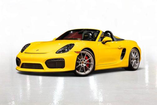 Racing Yellow 2016 Porsche Boxster Spyder