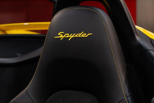 Racing Yellow 2016 Porsche Boxster Spyder