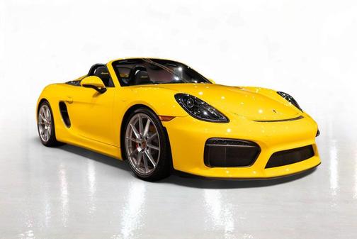 Racing Yellow 2016 Porsche Boxster Spyder